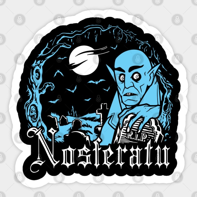 Count Orlok Sticker by buby87